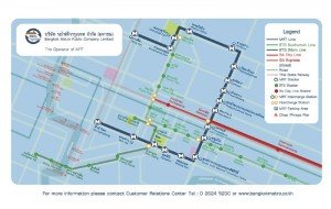 Bangkok Metro Routemap