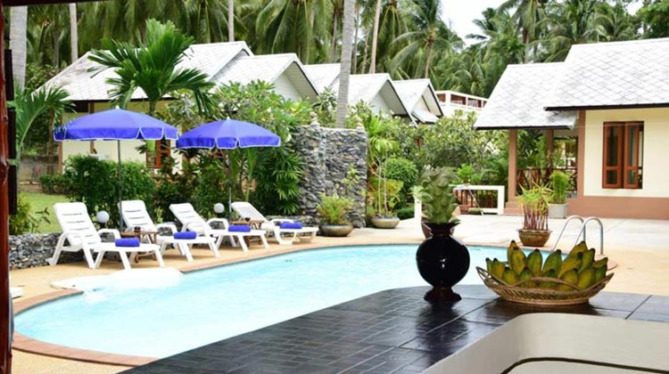 Pool im Open Mind Samui Resort