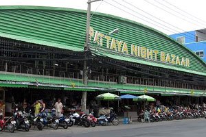 Pattaya Night Bazaar an der Second Road
