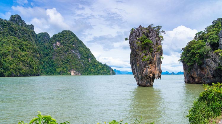 Die Phang Nga Bay im Süden von Thailand