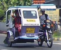Tricycle der Philippinen