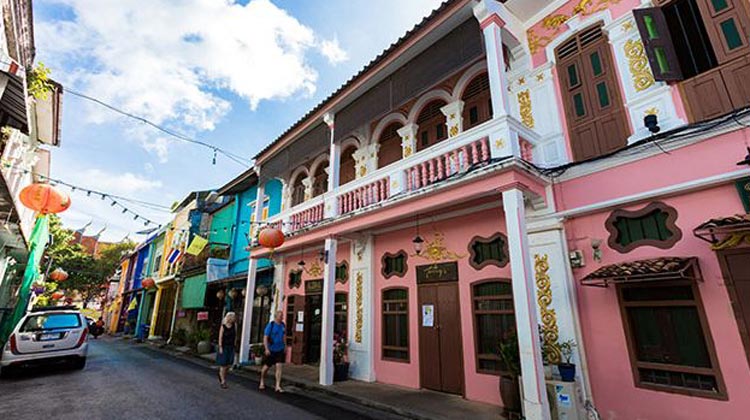 Die Altstadt von Phuket Town