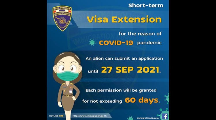 COVID-Visumverlängerung für zwei weitere Monate bis SEptember möglich