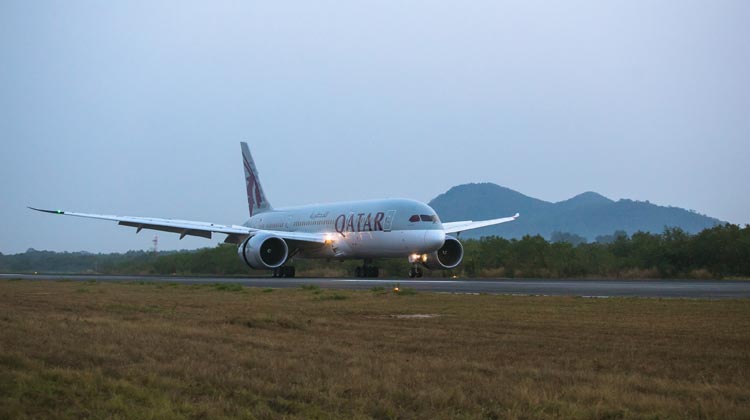 Qatar Airways U-Tapao Rayong Pattaya