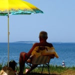 Ruhe und Entspannung am Meer