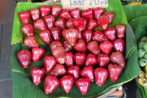 Thailändische Frücte - Rosenapfel