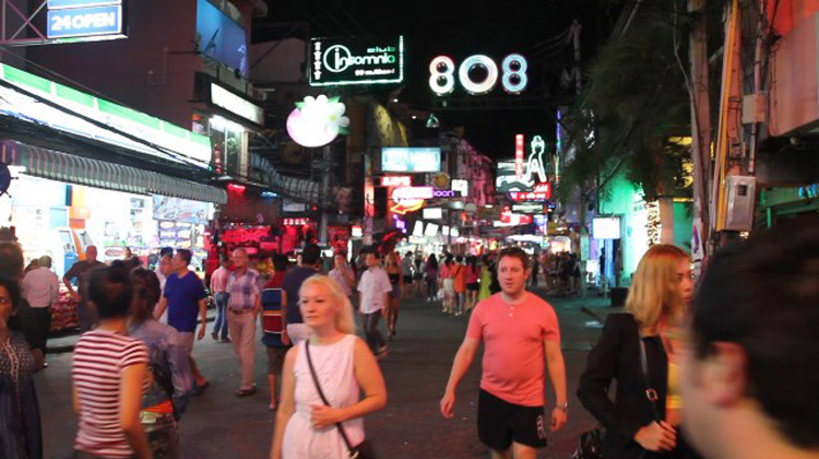 Es kommen weniger Touristen aus Europa nach Pattaya