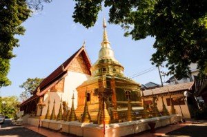Stupa in Chiang Rai