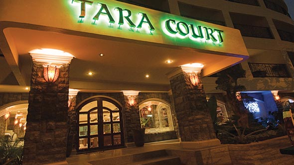 Frontansicht Tara Court Hotel