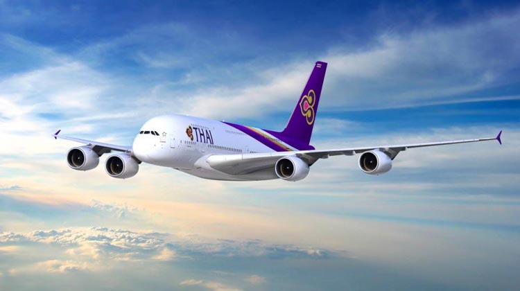 Thai Airways setzt weiterhin Flugbetrieb aus