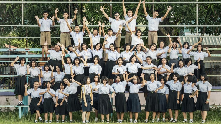 Schüler in Thailand