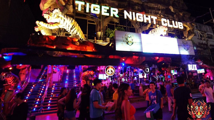Tiger Night Club und Discotheque in der Bangla Road in Patong