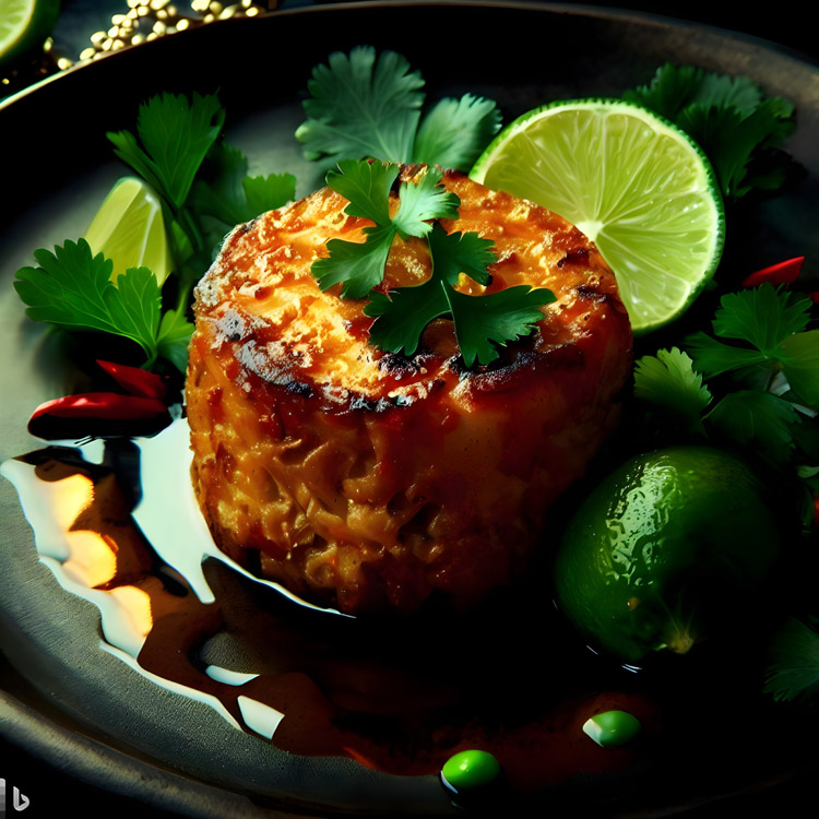 Pikante Thai-Fischfrikadellen mit aromatischen Gewürzen