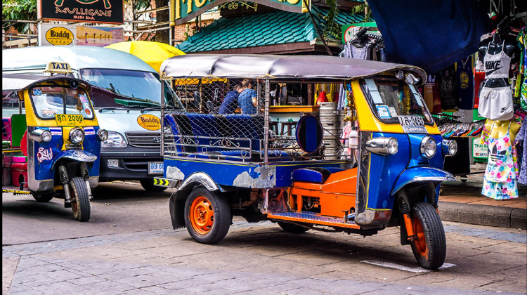 Abzocke in Thailand: Tuk-Tuks in Bangkok
