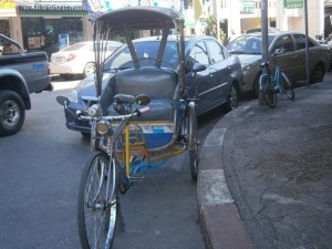 Fahrradrikscha (Samlor) in Uttaradit