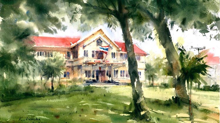 Königlich Thailändische Botschaft in Vientiane Laos