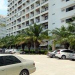 View Talay 2 Residence in Jomtien Ansicht vom Parkplatz