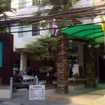 V&M Terrace Hotel in Pattaya Eingang